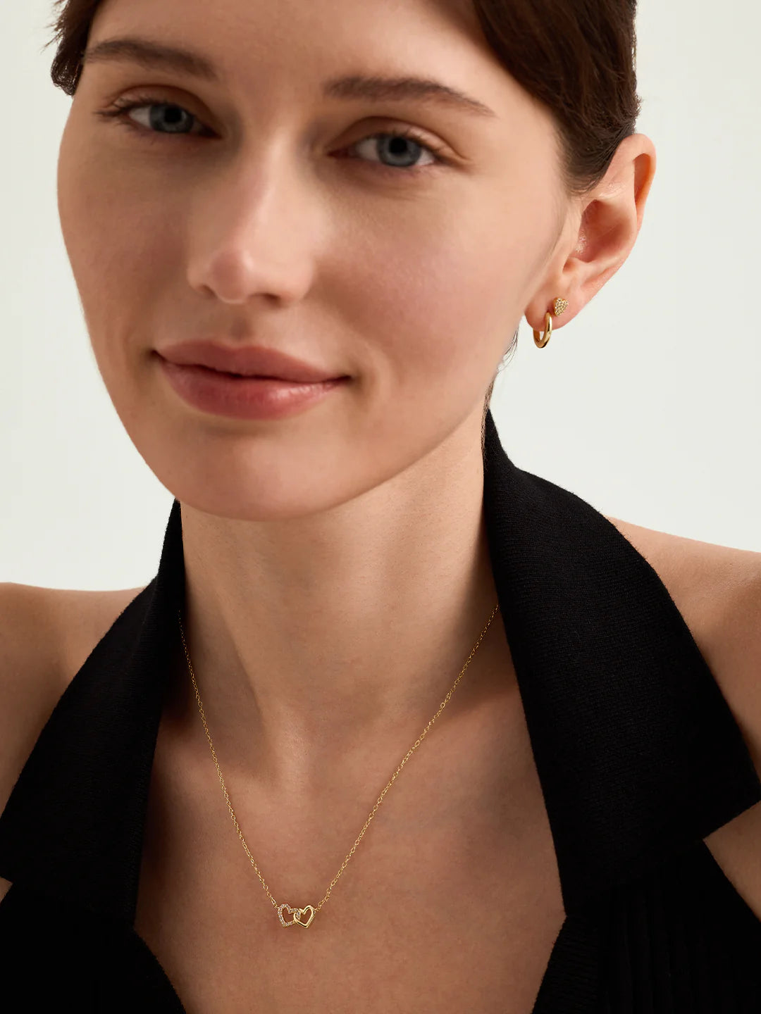 Heart Linked Necklace